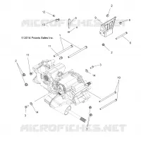DRIVE TRAIN, MAIN GEARCASE MOUNTING
