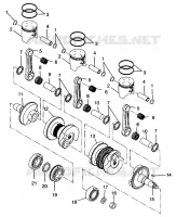 PISTON   CRANKSHAFT ULTRA SKS 0960578, EUROPEAN ULTRA SKS E960578, AND UL (4931683168C012)