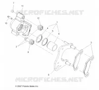 FRONT BRAKE CALIPER