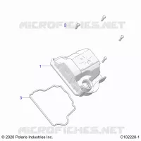 ENGINE, VALVE COVER