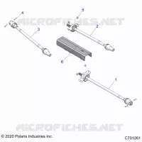 DRIVE TRAIN, FRONT, MID, REAR PROP SHAFT
