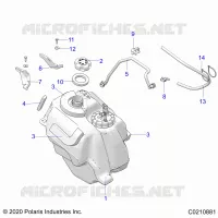 FUEL SYSTEM, FUEL TANK ASM.