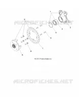 FRONT SUSPENSION HUBS, DISKS AND KNUCKLES
