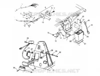 ELECTRICAL/TAILLIGHT ASSEMBLY  TRAIL BOSS W958527 (4930323032C003)