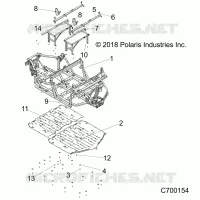 CHASSIS, MAIN FRAME AND SKID PLATES