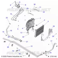 ENGINE, COOLING SYSTEM