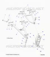 FRONT WISHBONES