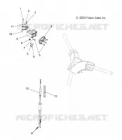 ENGINE, THROTTLE  CONTROL ASM.