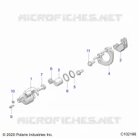 FRONT BRAKE CALIPER