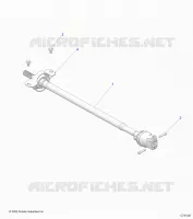 DRIVE TRAIN, FRONT PROP SHAFT