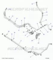 COOLING ROUTING MANIFOLD