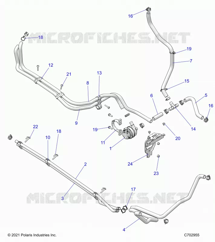 COOLING ROUTING MANIFOLD