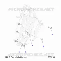 DRIVE TRAIN, CHAINCASE MOUNTING