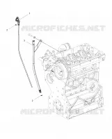 OIL DIPSTICK AND GUARD