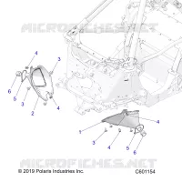 CHASSIS, TIE ROD BOOT ASM.
