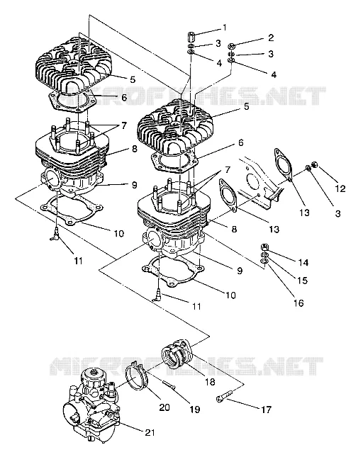 CYLINDER WIDETRAK GT / X932061 (4924722472029A)