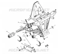 FRONT DRIVE ASSEMBLY SCRAMBLER W957840 (4927252725B002)