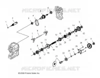 DRIVE TRAIN, MAIN GEARCASE INTERNAL