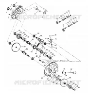 GEARCASE ASSEMBLY 4X4 300 W948130 (4926762676C007)