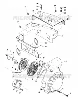 RECOIL STARTER AND BLOWER HOUSING (4909520952020A)