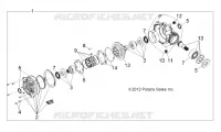 DRIVE TRAIN, FRONT GEARCASE INTERNALS