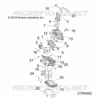 ENGINE, CRANKCASE AND CRANKSHAFT