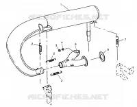 EXHAUST SYSTEM 500 EFI 0973774 (4938423842C002)
