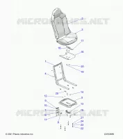 SEAT ASM. AND SLIDER