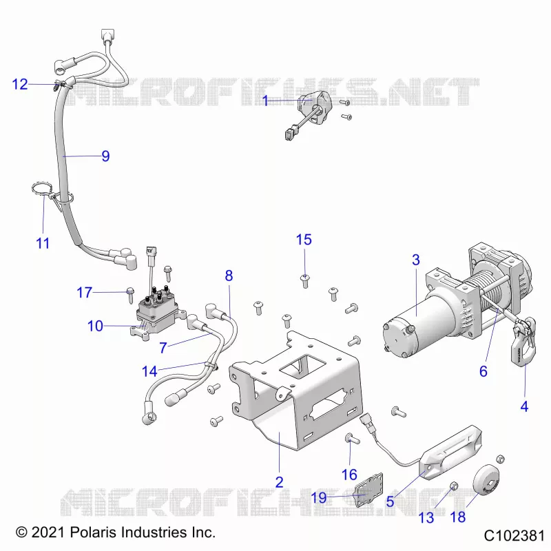 CHASSIS, WINCH
