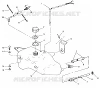 OIL TANK SL 650 STD B954358 (4932923292A012)