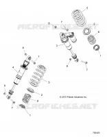 SUSPENSION, REAR SHOCK MOUNTING