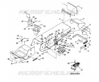 TUNNEL ASSEMBLY  500 EFI 0952774, EFI SKS 0952574,   EFI SKS PT 0952974, AN (4929052905A006)