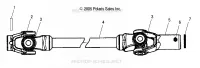 PROP SHAFT, FRONT