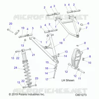 FRONT WISHBONES