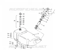 FUEL TANK SL 650 / B934058 (4924732473005A)