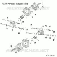 SUSPENSION, REAR CARRIER