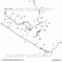 COOLING ROUTING, MANIFOLD