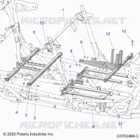 CHASSIS, SEAT AND CENTER CONSOLE MOUNTING