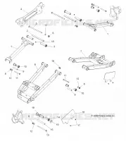 REAR SUSPENSION CONTROL ARMS