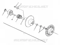 DRIVEN CLUTCH SPORT/SPORT GT (4921282128036A)