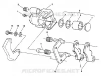 MIDDLE AXLE BRAKE          6X6 350L C938739 (4924362436025A)
