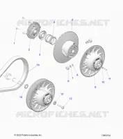 DRIVE TRAIN, CLUTCH, SECONDARY