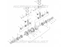 CRANKSHAFT AND PISTON