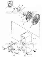 RECOIL STARTER XLT LTD 0973756 AND EUROPEAN XLT LTD E973756 (4937793779C012)