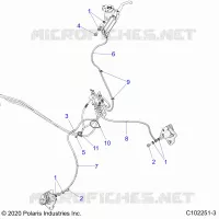 BRAKE LINES, FRONT