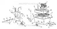 OIL TANK/AIR BOX  440 XCR (4921352135033A)