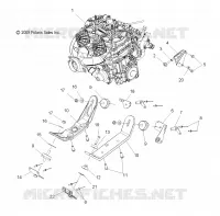 ENGINE, MOUNTING