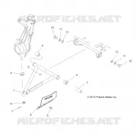 SUSPENSION, A-ARM AND STRUT MOUNTING