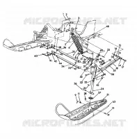 FRONT SUSPENSION AND SKI 650 (4921312131013A)