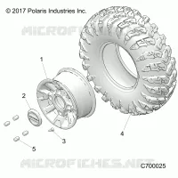 WHEELS, FRONT